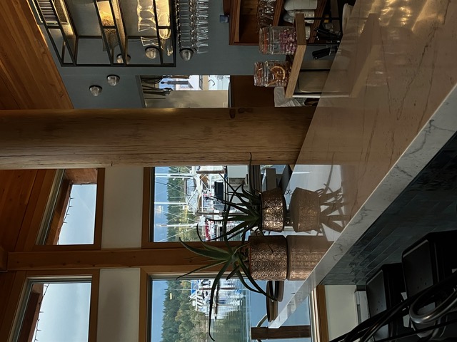 La Costa's bar with a view of the marina